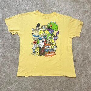 Nickelodeon Men's Yellow T-shirt